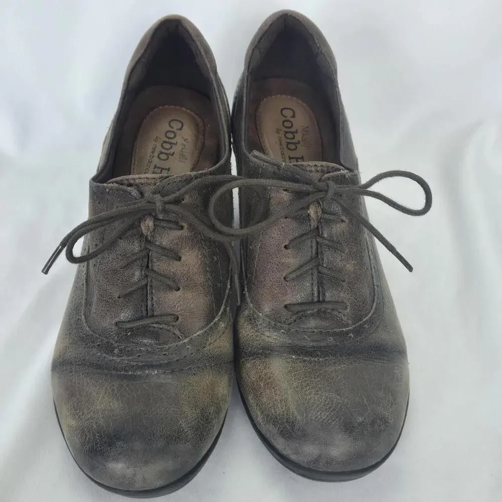 Cobb Hill Vintage Lace-Up Heels 7.5 Comfort Shoes Women's - Picture 2 of 10